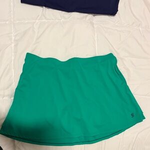 Sofibella Emerald Green Mini Skort